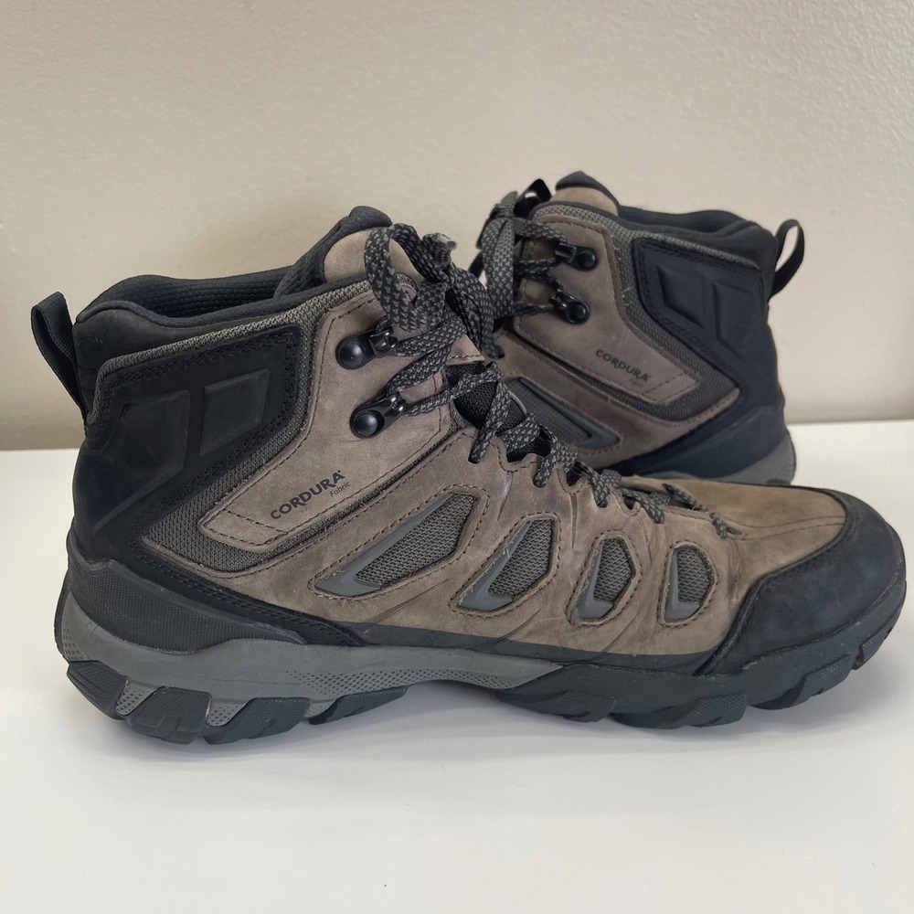 Oboz Sawtooth X Mid B-DRY Hiking Boots Mens 11 Brown Waterproof Trail Shoes - Picture 5 of 9